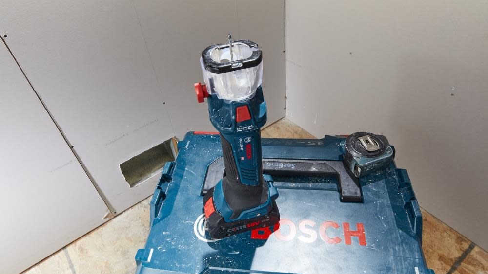 Bosch 18V 2 Tool Combo Kit with Screwgun Cut Out Tool and Two CORE18V 4.0 Ah Compact Batteries GXL18V-291B25 from Bosch