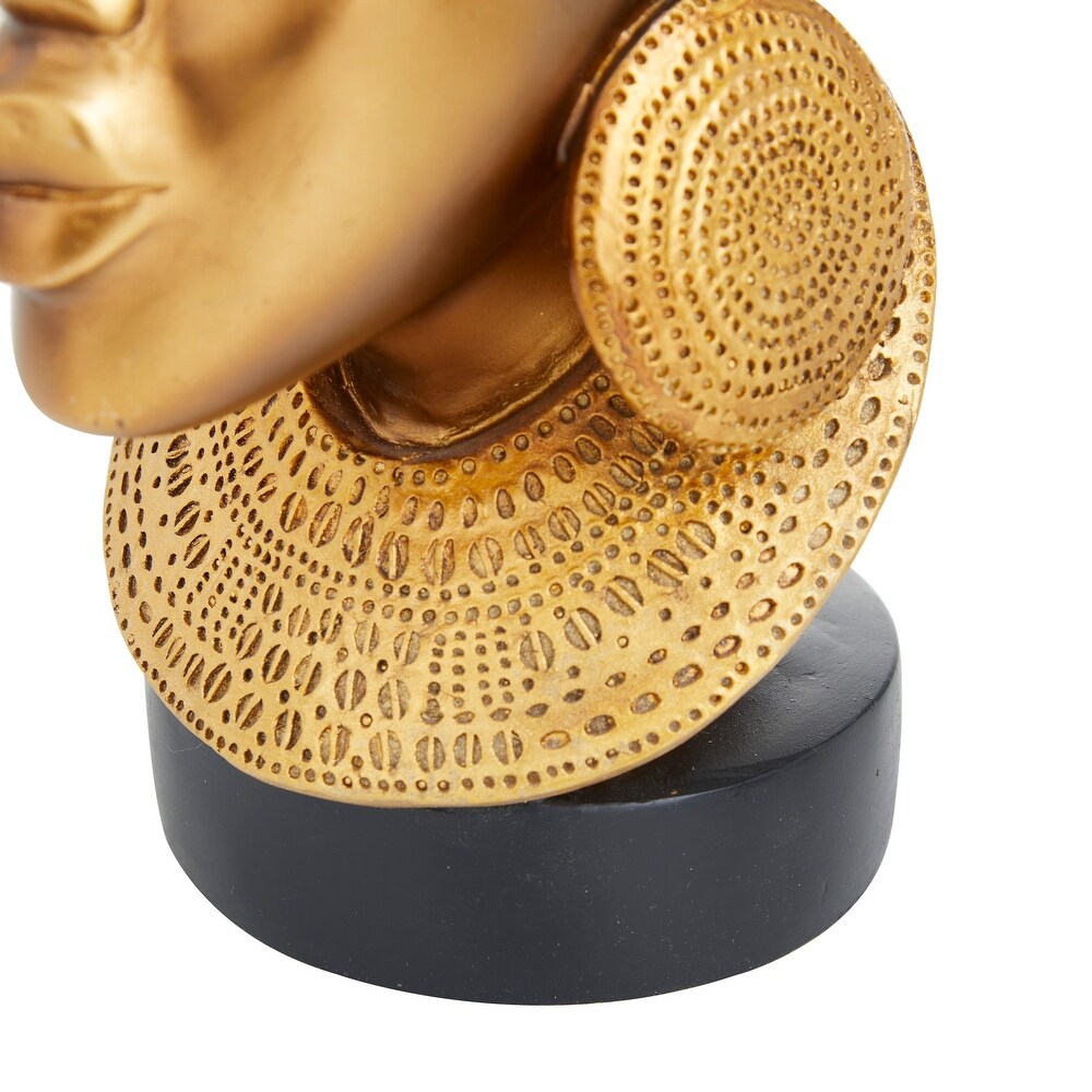 Polystone Eclectic Sculptures (Set of 2)   5 x 6 x 11