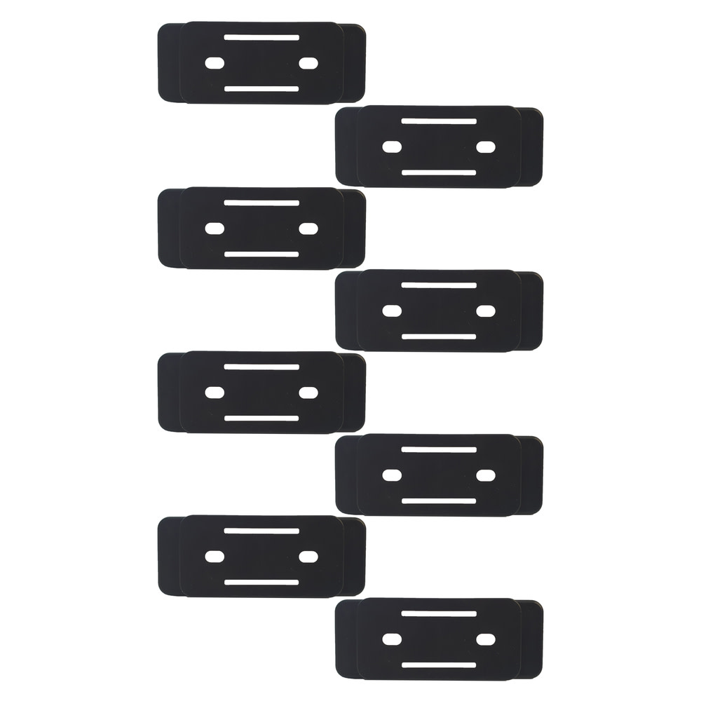 StealthMounts Battery Mount Milwaukee PACKOUT Feet Black 8pk ;