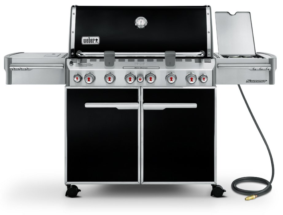 Weber Summit E-670 Black Natural Gas Grill