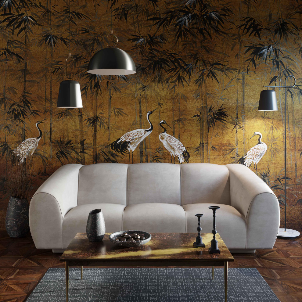 Emmet Velvet Sofa   Transitional   Sofas   by TOV Furniture  Houzz