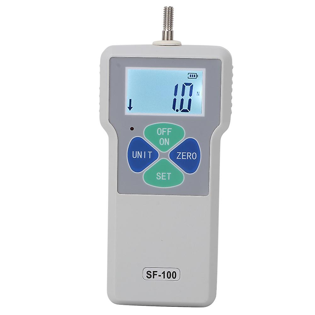 Sf-100 Portable Push And Pull Tester Meter Digital Force Gauge 100n 100-240v(eu Plug)