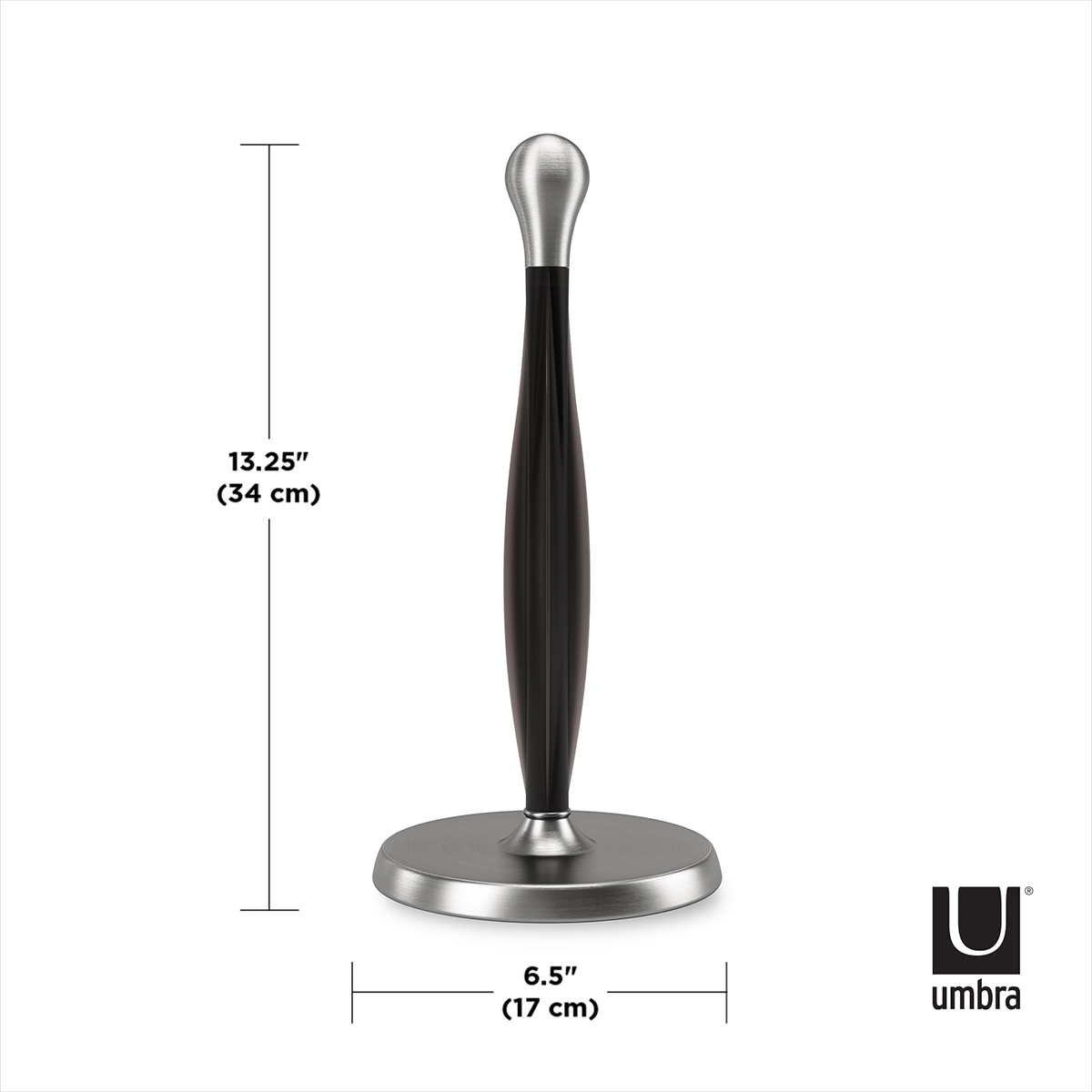 Umbra Nickel Tug Paper Towel Holder