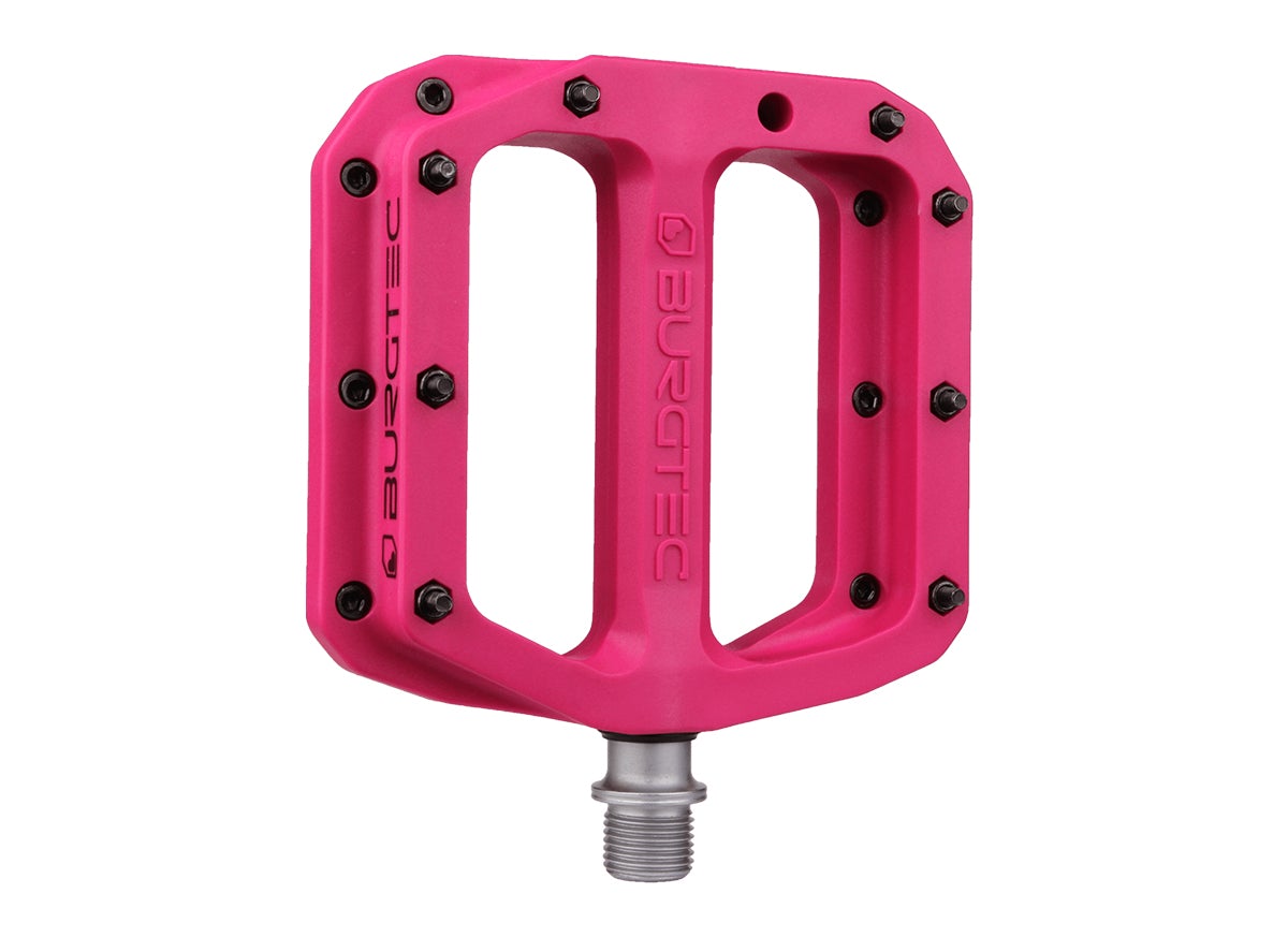 Burgtec MK4 Composite Flat Pedals - Purple Rain