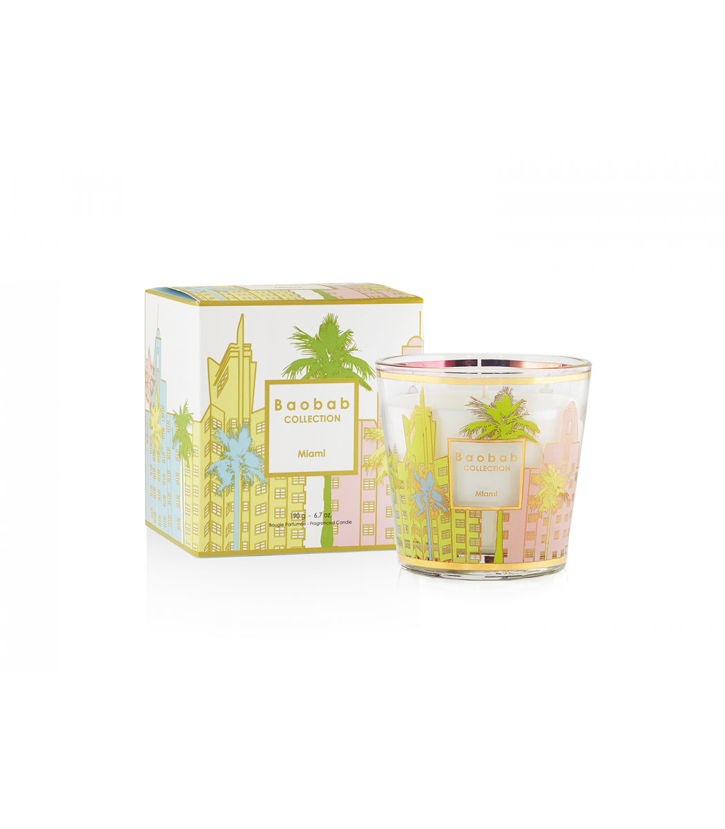 My First Baobab Miami Max 08 Candle by Baobab Collection