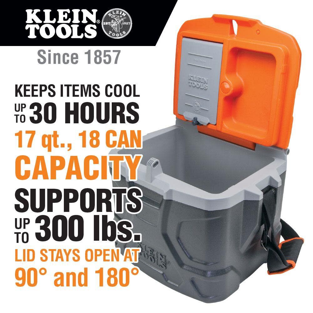 Klein Tools Tough Box 17-Quart Cooler 55600 from Klein Tools