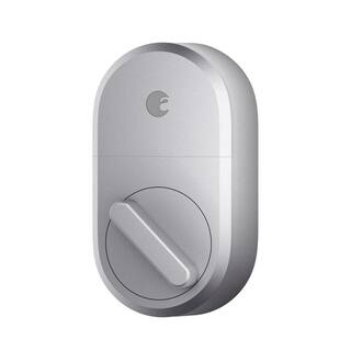 August Bluetooth Smart Lock Silver (Retrofits Over Existing Deadbolt) AUGSL04-M01-S04