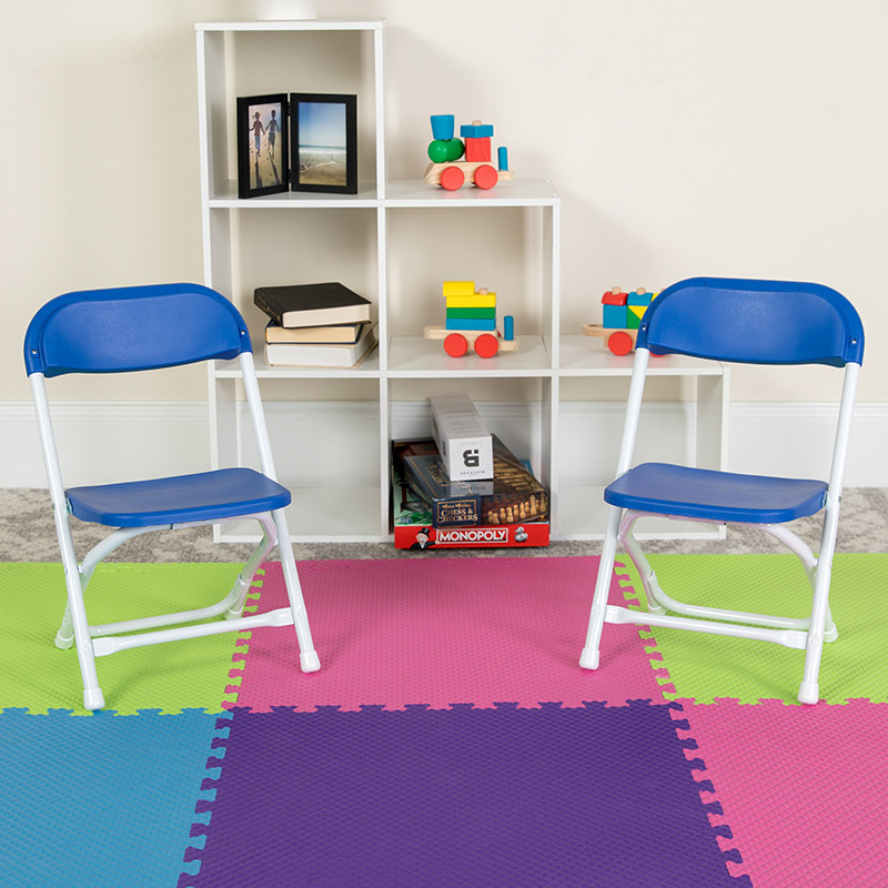 Kids Black Folding Chair   Modern   Folding Chairs And Stools   by Beyond Design  ampMore  Houzz