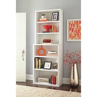 ClosetMaid 82 in. H x 30 in. W x 14 in. D White Wood 6-Cube Storage Organizer 13505