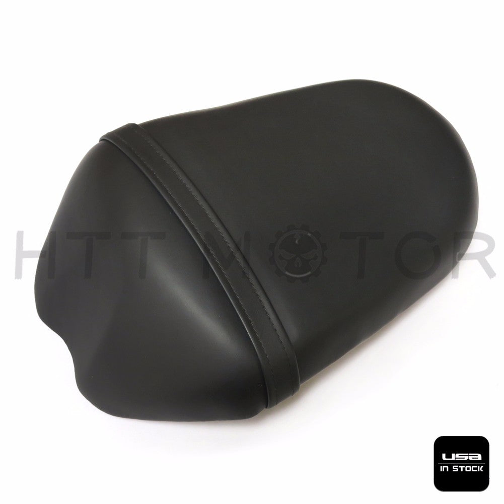 HTTMT- BLACK PASSENGER BACK REAR SEAT PILLION FOR 2009-2016 SUZUKI GSXR1000