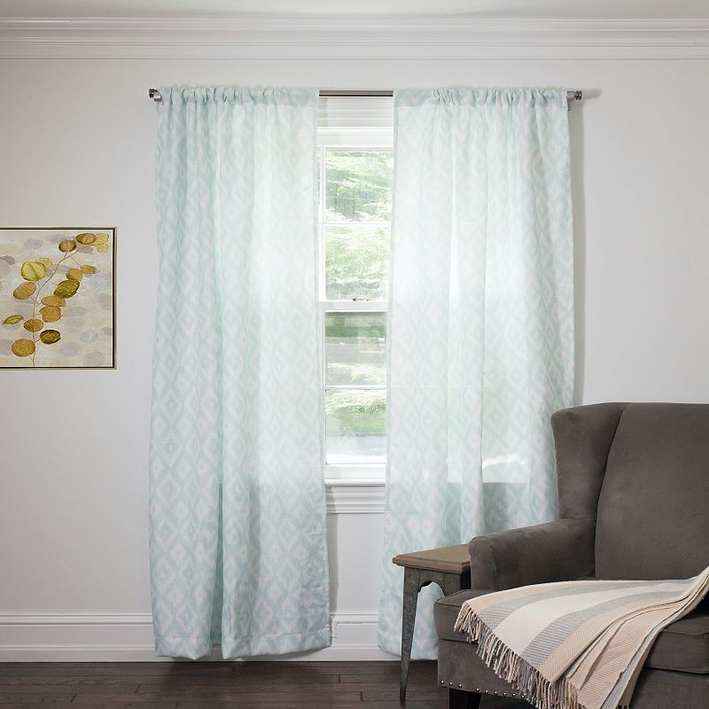 Silk+Home Christina 2-Pack Window Curtains