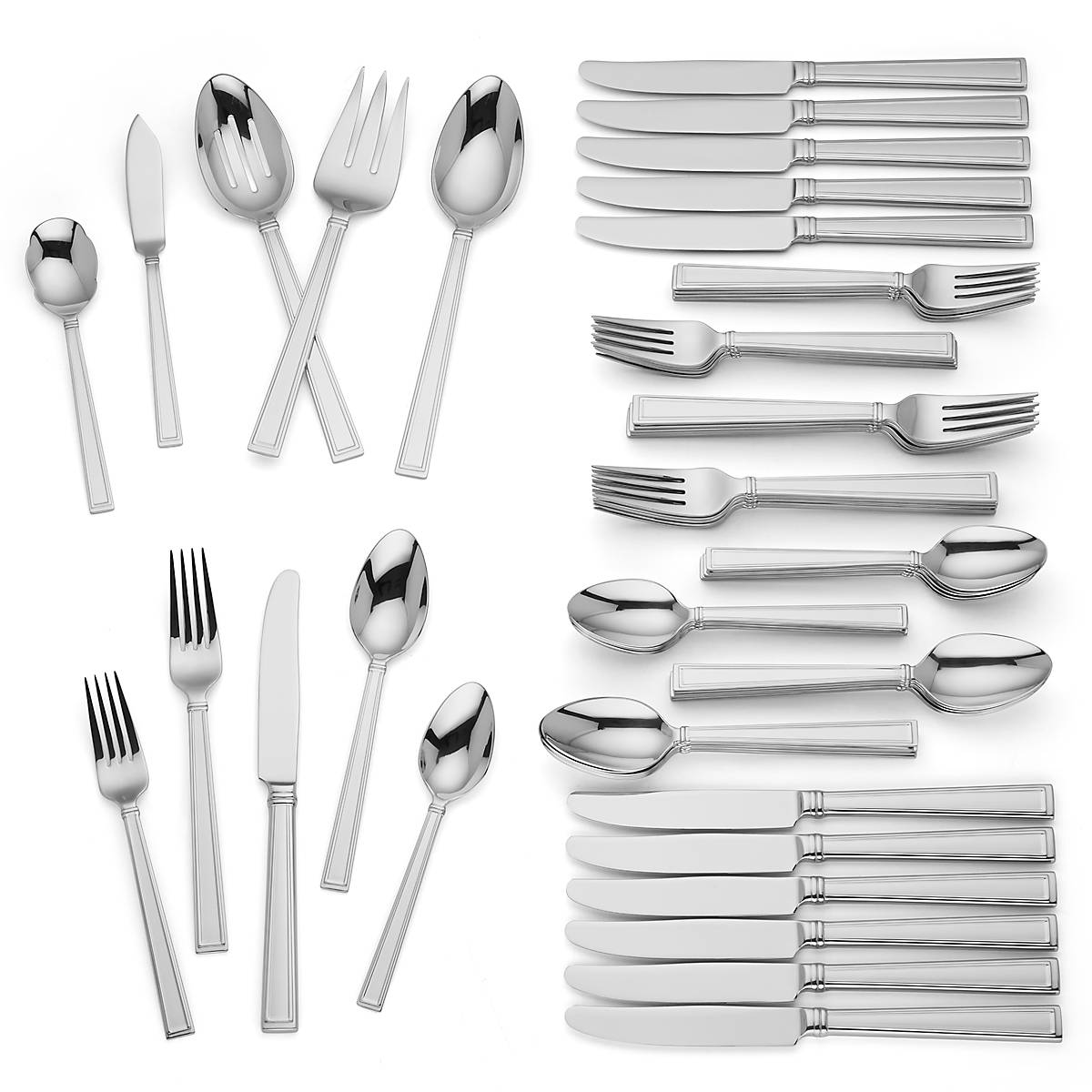 Bratton 65-Piece Flatware Set