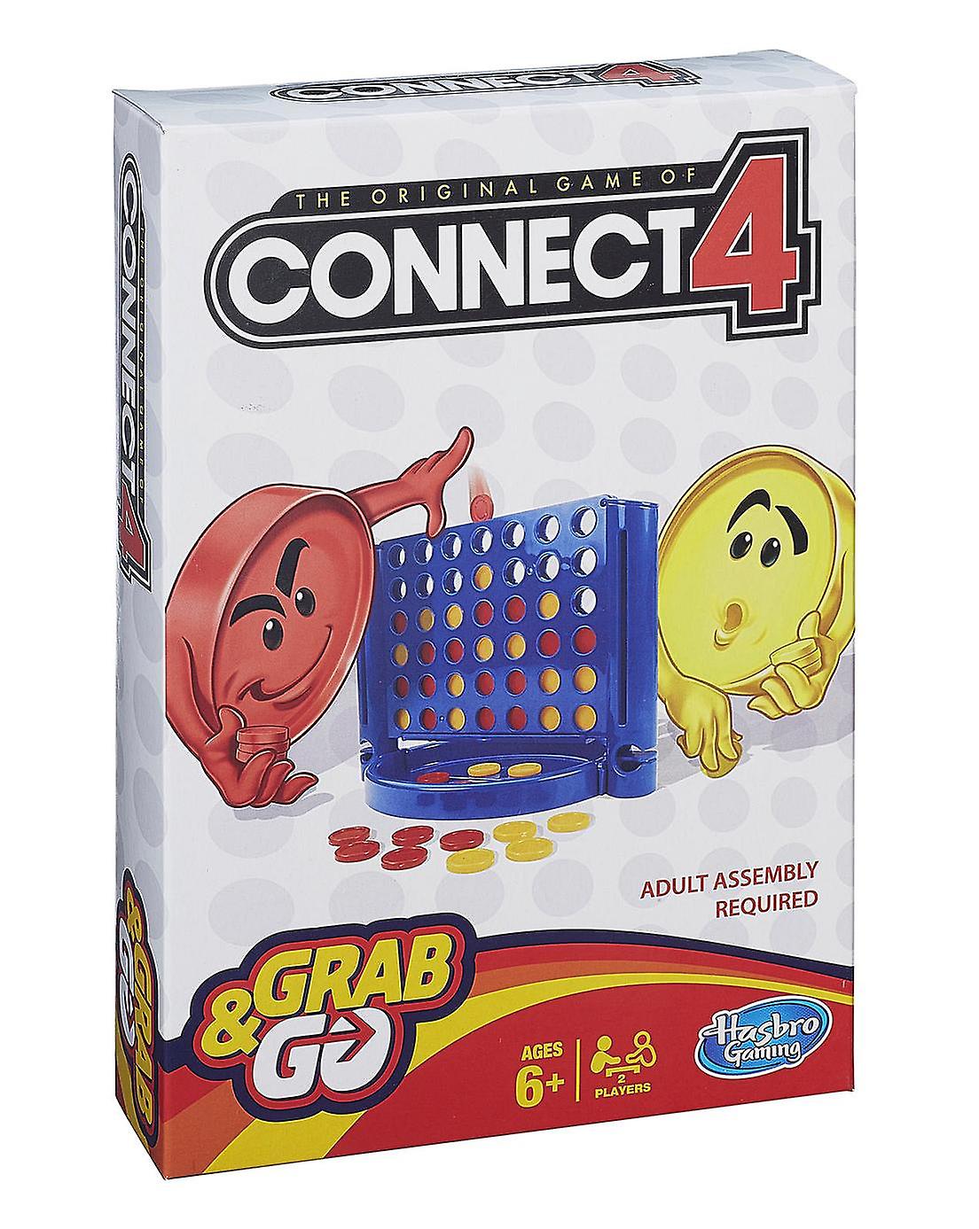 Connect 4 grab and go board game