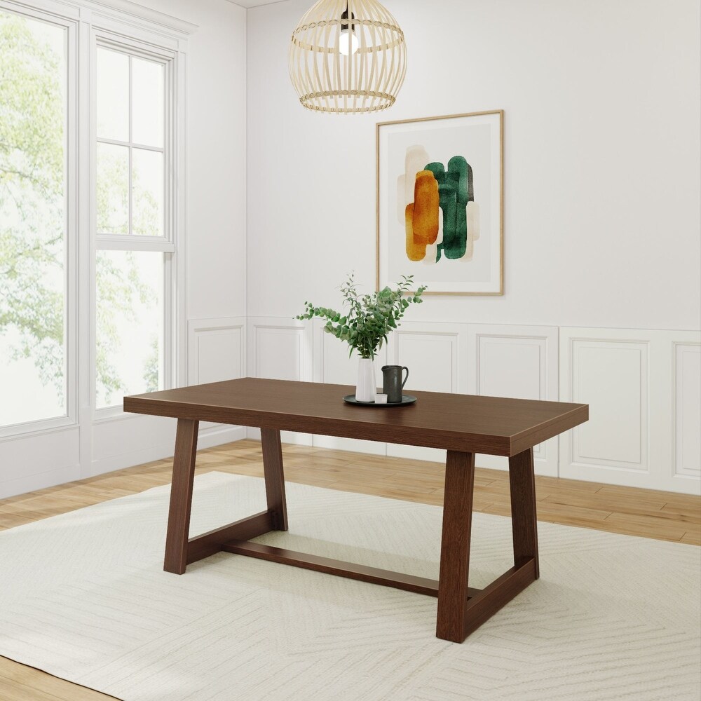 Plank and Beam Classic Solid Wood Dining Table   72