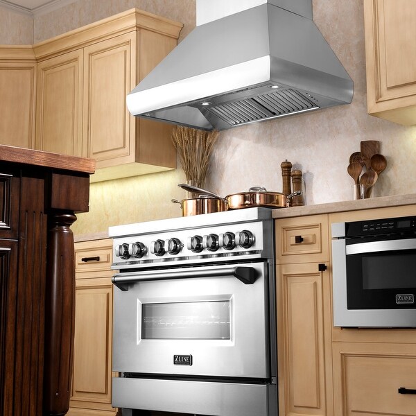 ZLine Ducted Wall-mount Stainless Steel Range Hood (687)