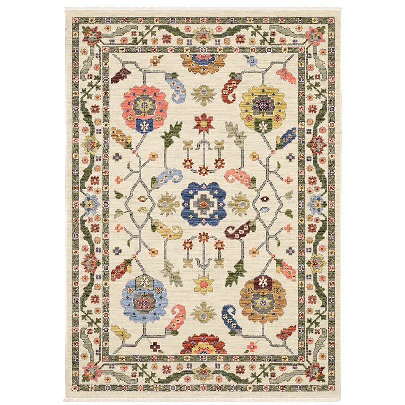 StyleHaven Lawson Traditional Bordered Indoor Area Rug