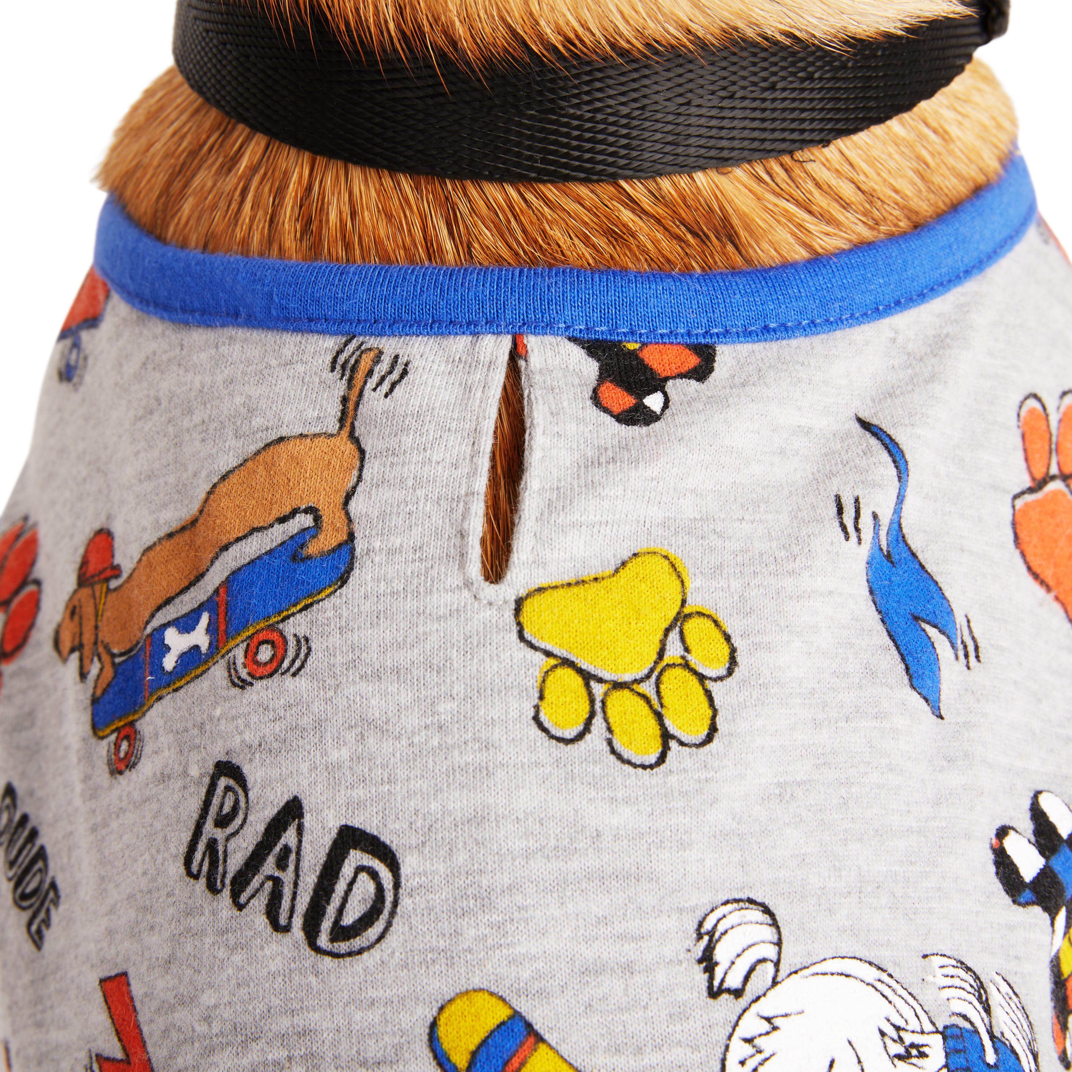 YOULY Blue Pet Pajamas， XX-Small