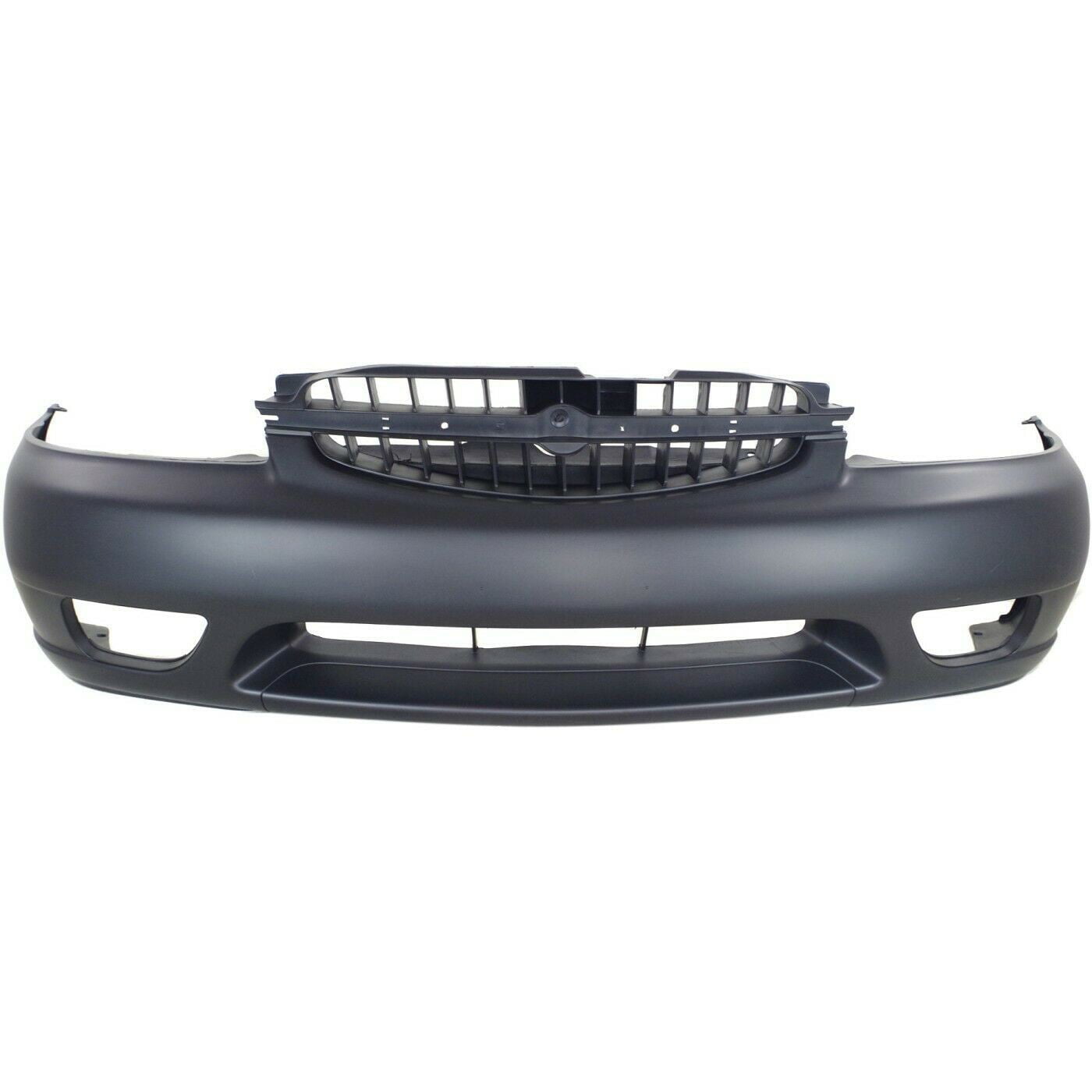 Front Bumper Cover For 2000 2001 Nissan Altima w/ Fog Lights Holes F20220Z925