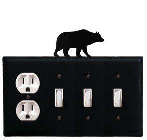 Village Wrought Iron EOSSS 14 Bear   Single Outlet...