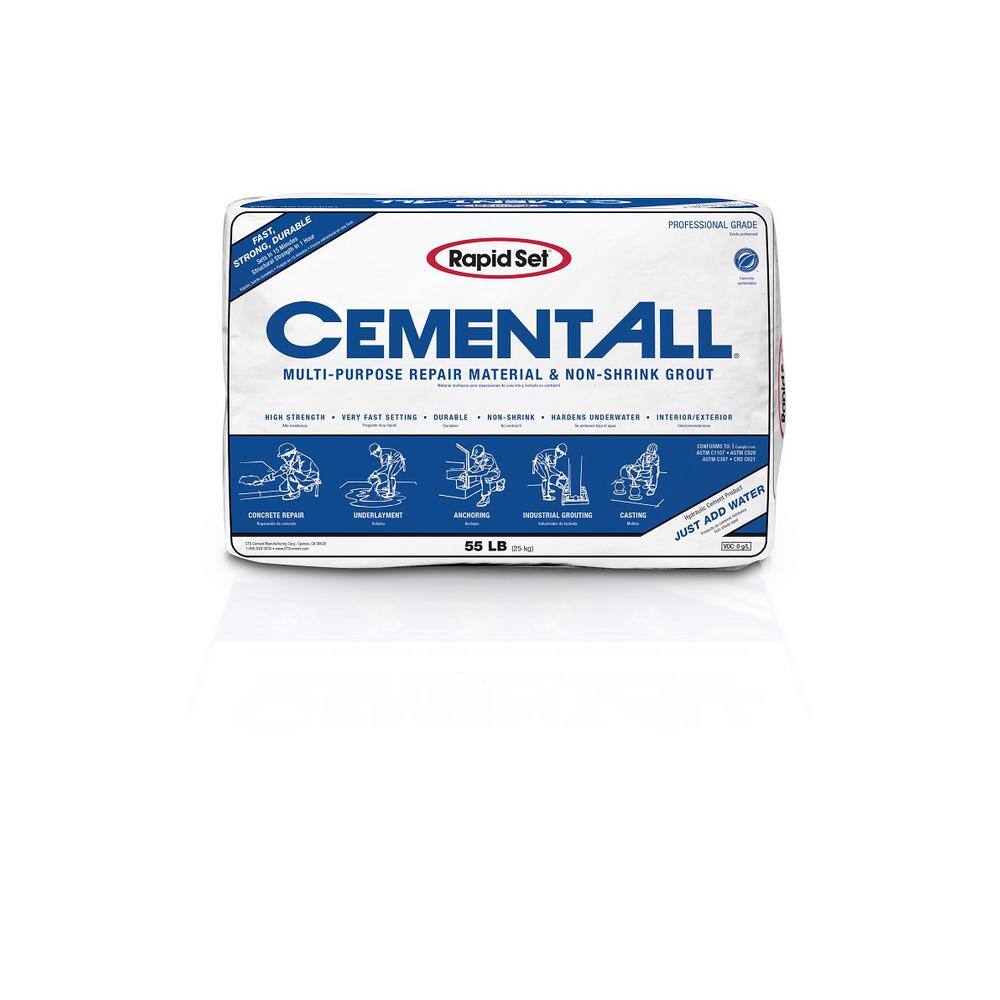 Rapid Set 55 lbs. Cement All Multi-Purpose Construction Material 02010055