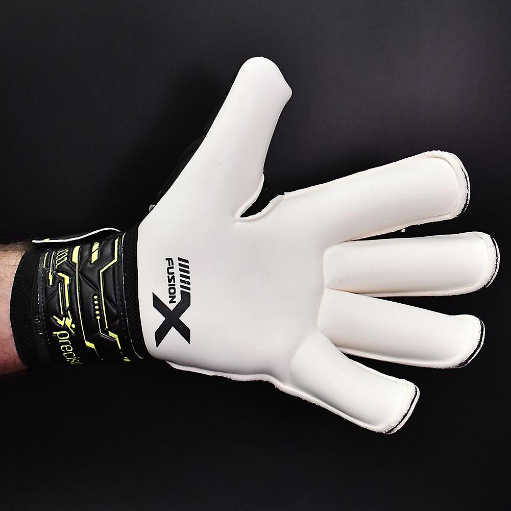 Precision Fusion X Pro Roll Finger Giga Junior Goalkeeper Gloves