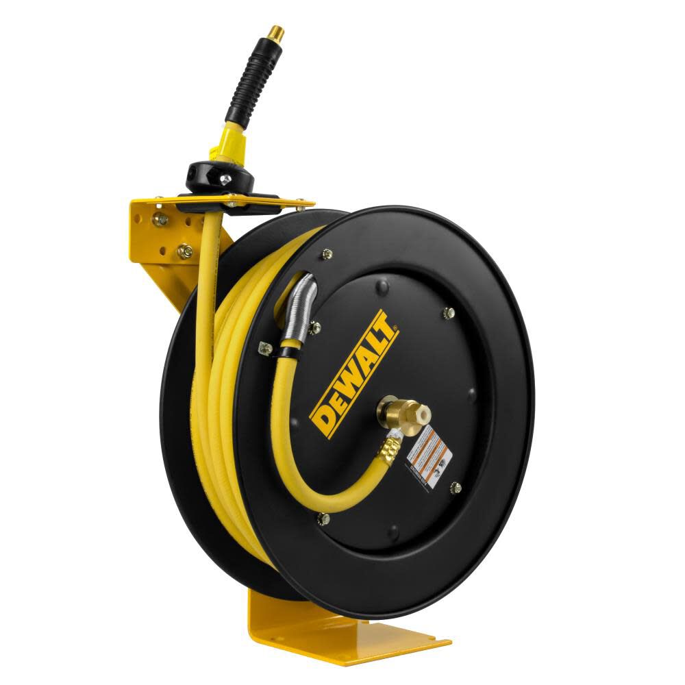 DW 3/8 in. x 50 ft. Single Arm Auto Retracting Air Hose Reel DXCM024-0374 from DW