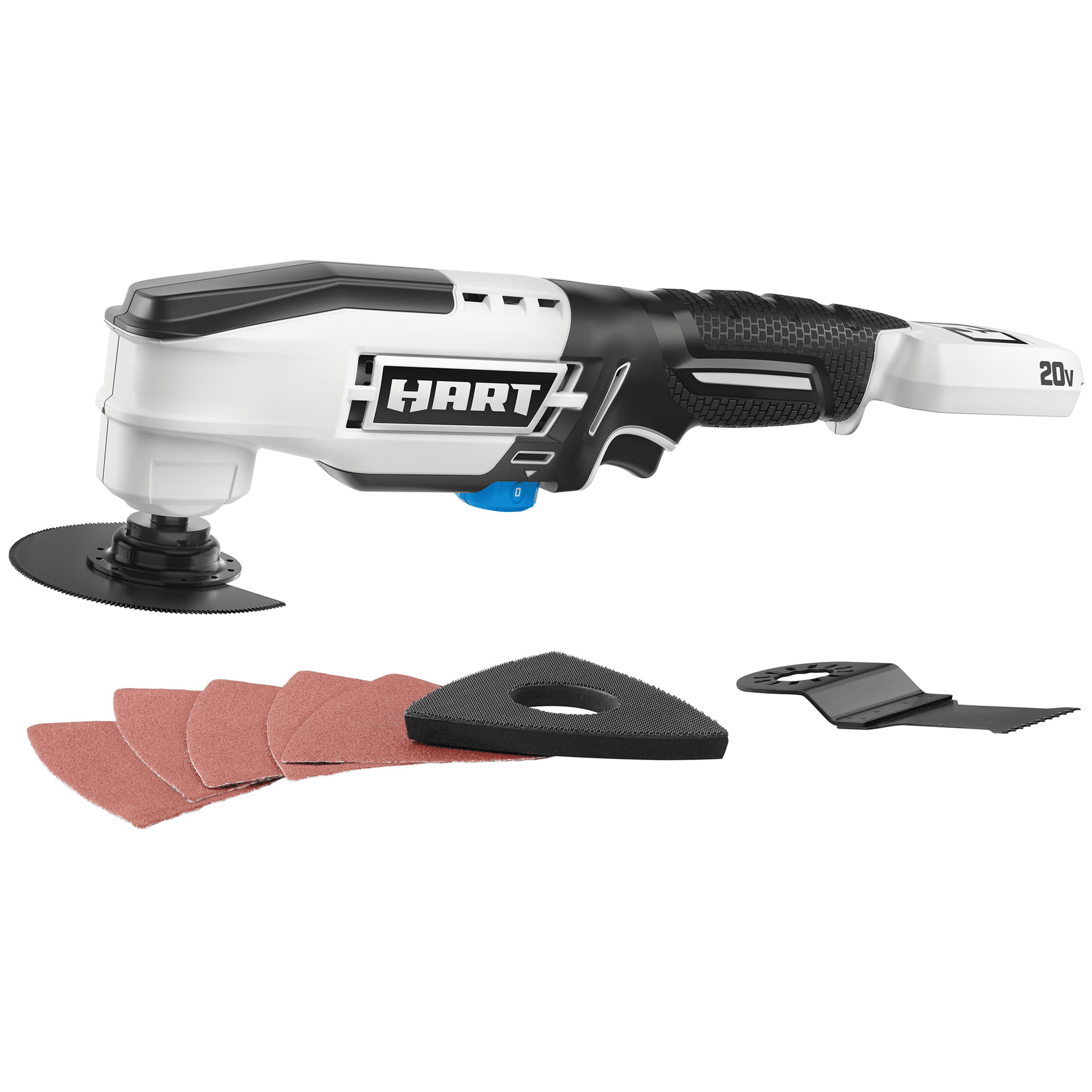 HART 20-Volt Cordless Oscillating Multi-Tool with Accessories (Battery Not Included)