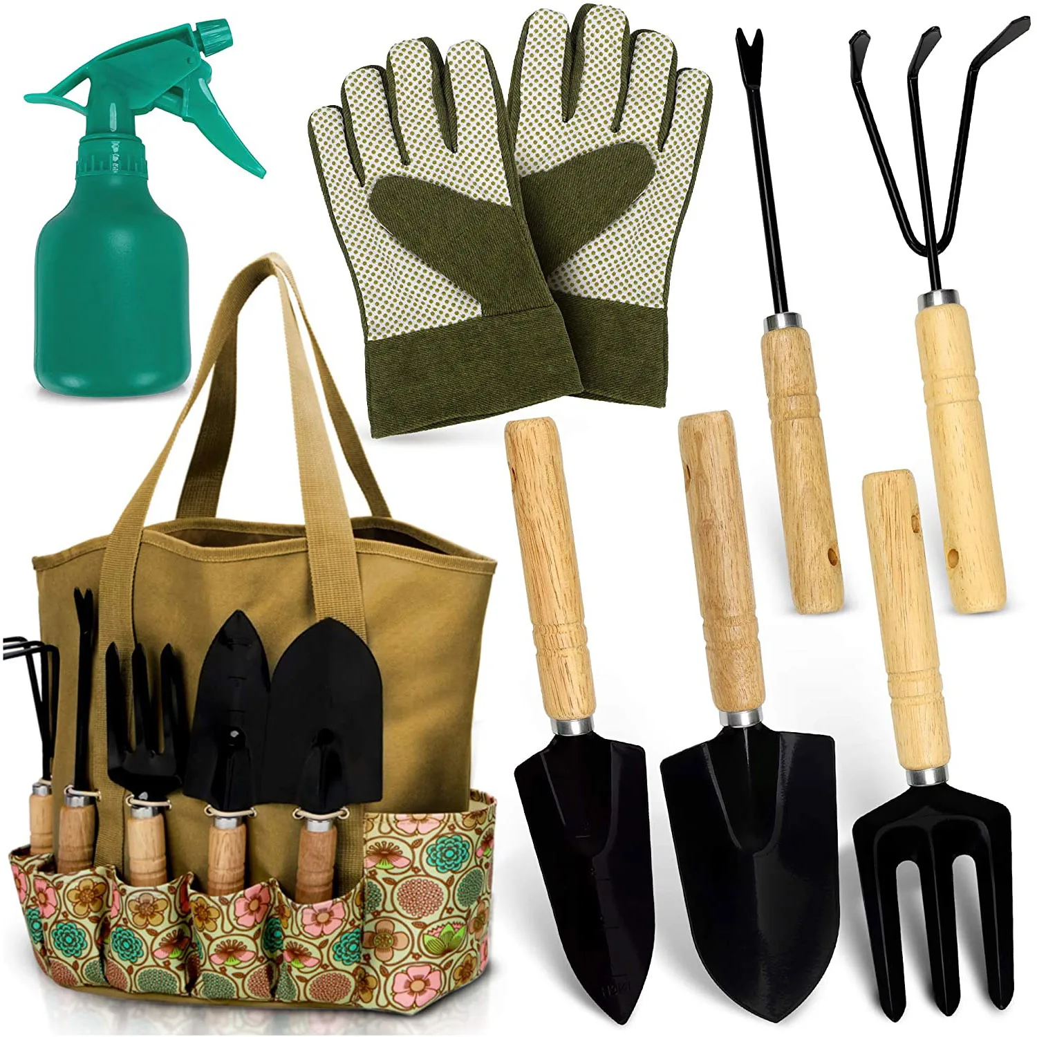 Gardening Tools Kit Hand Shovel Trowel Rake Shovel Fork Gift Garden Tool Set