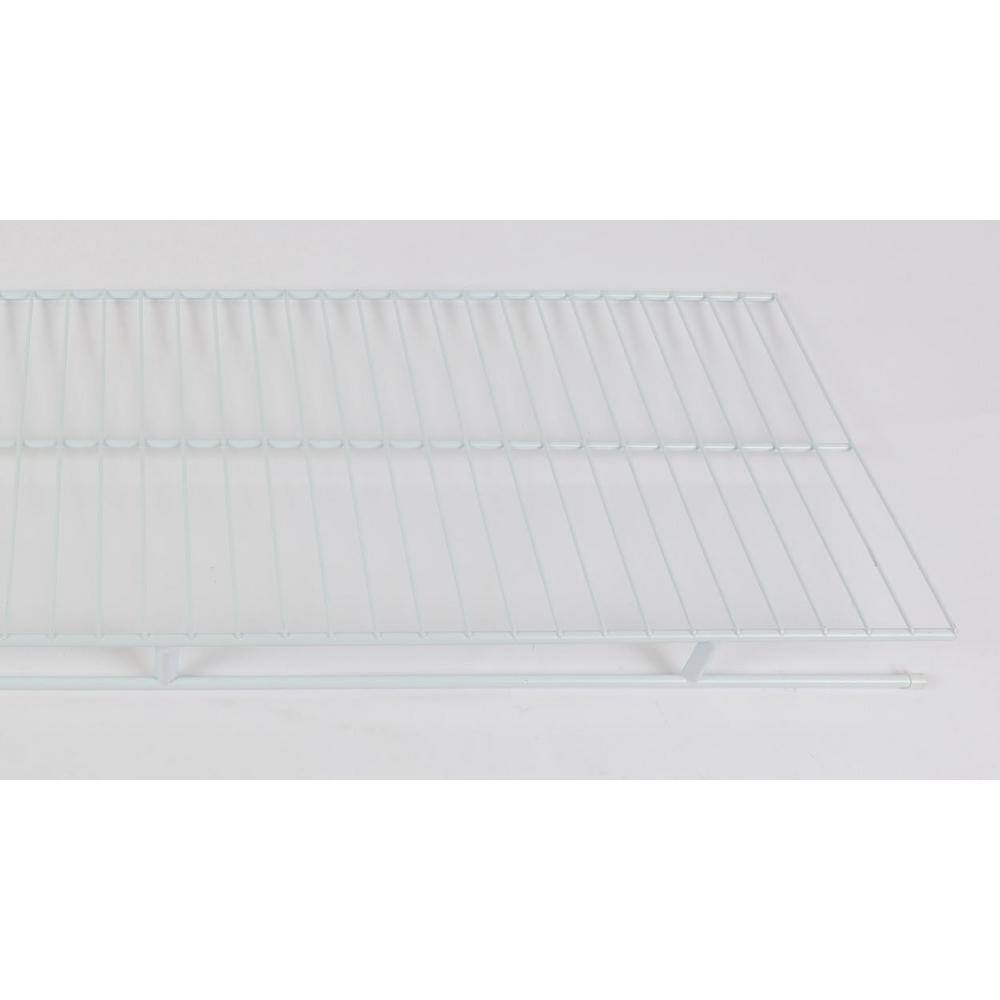 Everbilt 12 ft. x 12 in. Fixed Rod Wire Shelf 90179