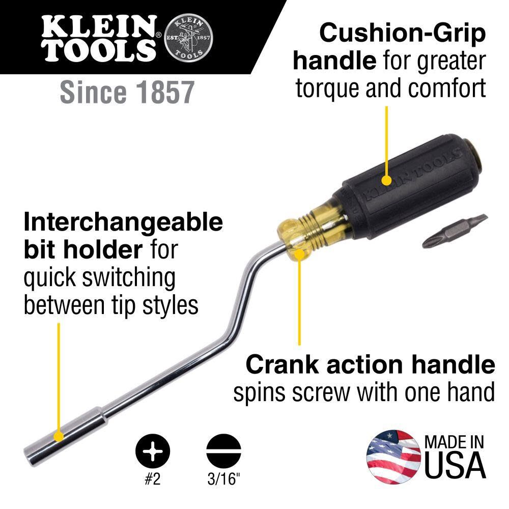 Klein Tools 2-in-1 Rapi-Driv Screwdriver 67100 from Klein Tools