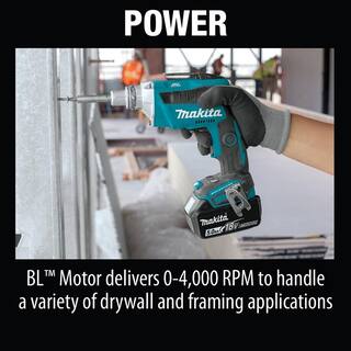 Makita 18V LXT Lithium-ion Cordless 2-Piece Combo Kit (Brushless Drywall ScrewdriverCut-Out Tool) 5.0Ah XT255T