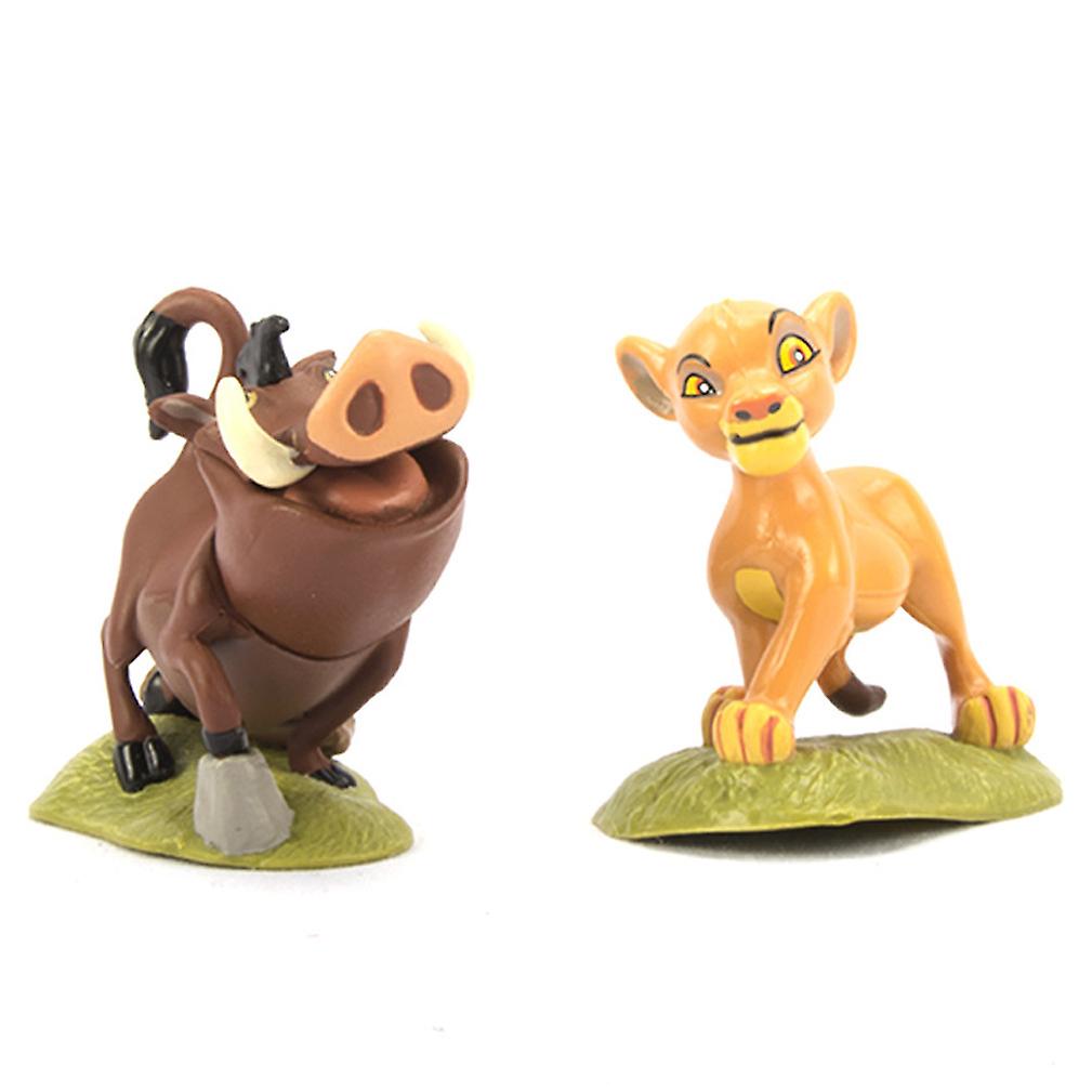 9pcs Lion Simba Figure Toy Model