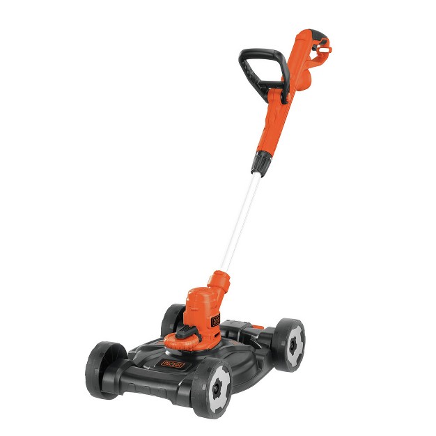 Black amp Decker Mte912 6 5 Amp 3 in 1 12 In Compact Corded Mower