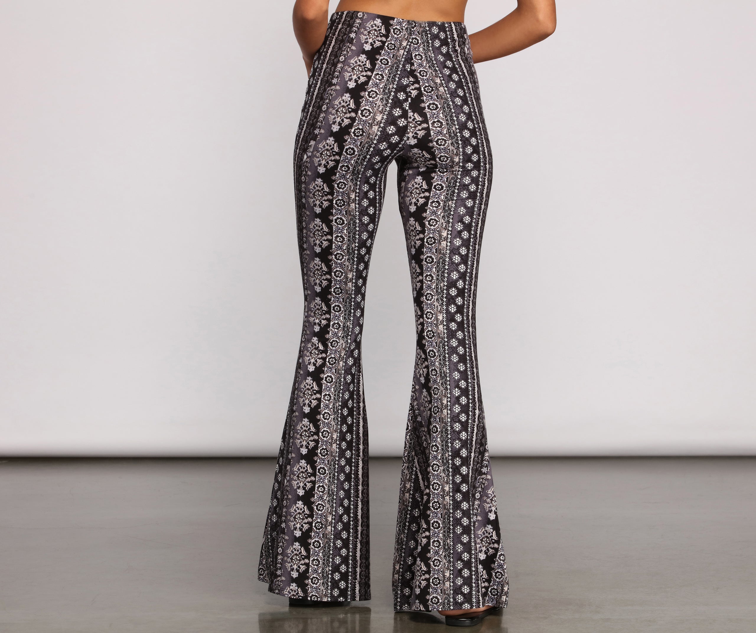 Dreamy Boho-Chic Flare Pants