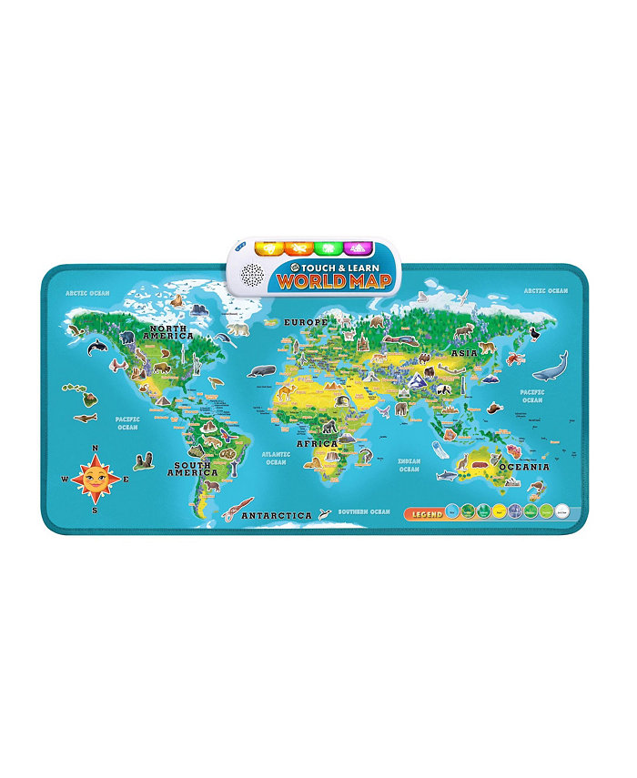 VTech LeapFrog Touch and Learn World Map