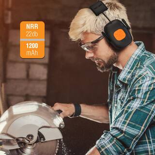 Tzumi SoundGuards Over Ear Jobsite Hearing Protection Headphones 8445HD