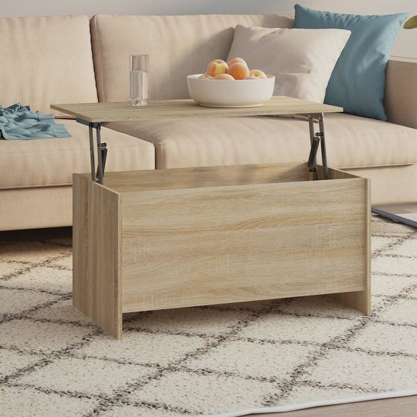 vidaXL Coffee Table multi color 40.2