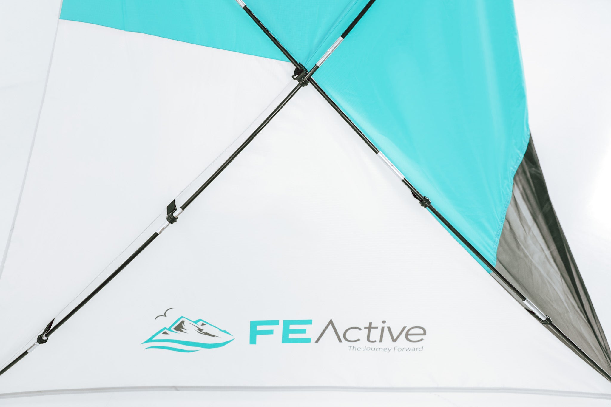 FE Active Pop Up Beach Shelter - Easy Set up Family Beach Tent Outdoor Sun Shelter Half Dome Canopy Tent Adults and Kids Sun Shade for Camping， Hiking， Travel， Backpacking | Designed in California， USA