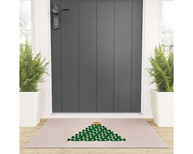 Daily Regina Designs Winter Market 05 Festive Christmas Welcome Mat Society6