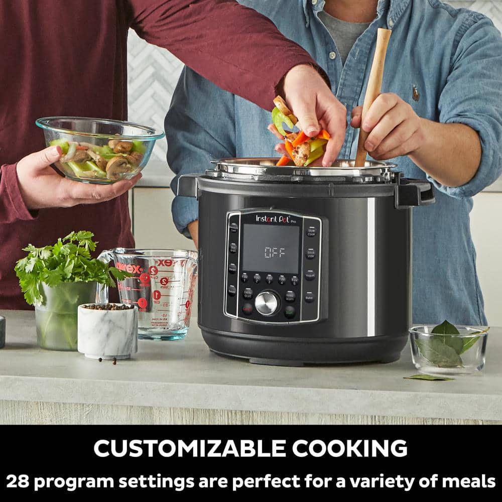 Instant Pot 8 qt Matte Black Duo Pro Electric Pressure Cooker