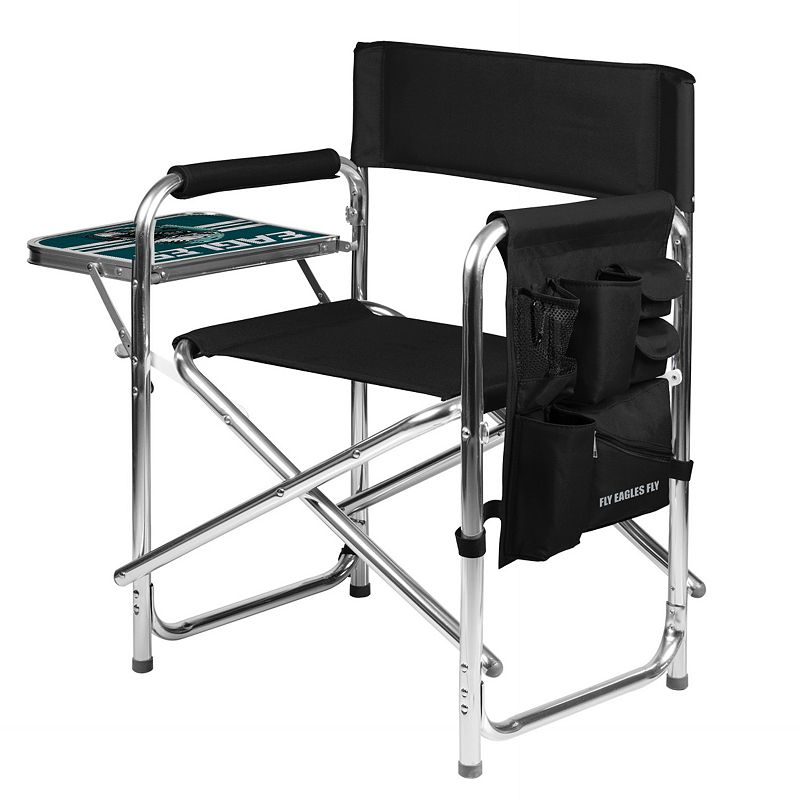 NFL Philadelphia Eagles Sports Chair with Side Table