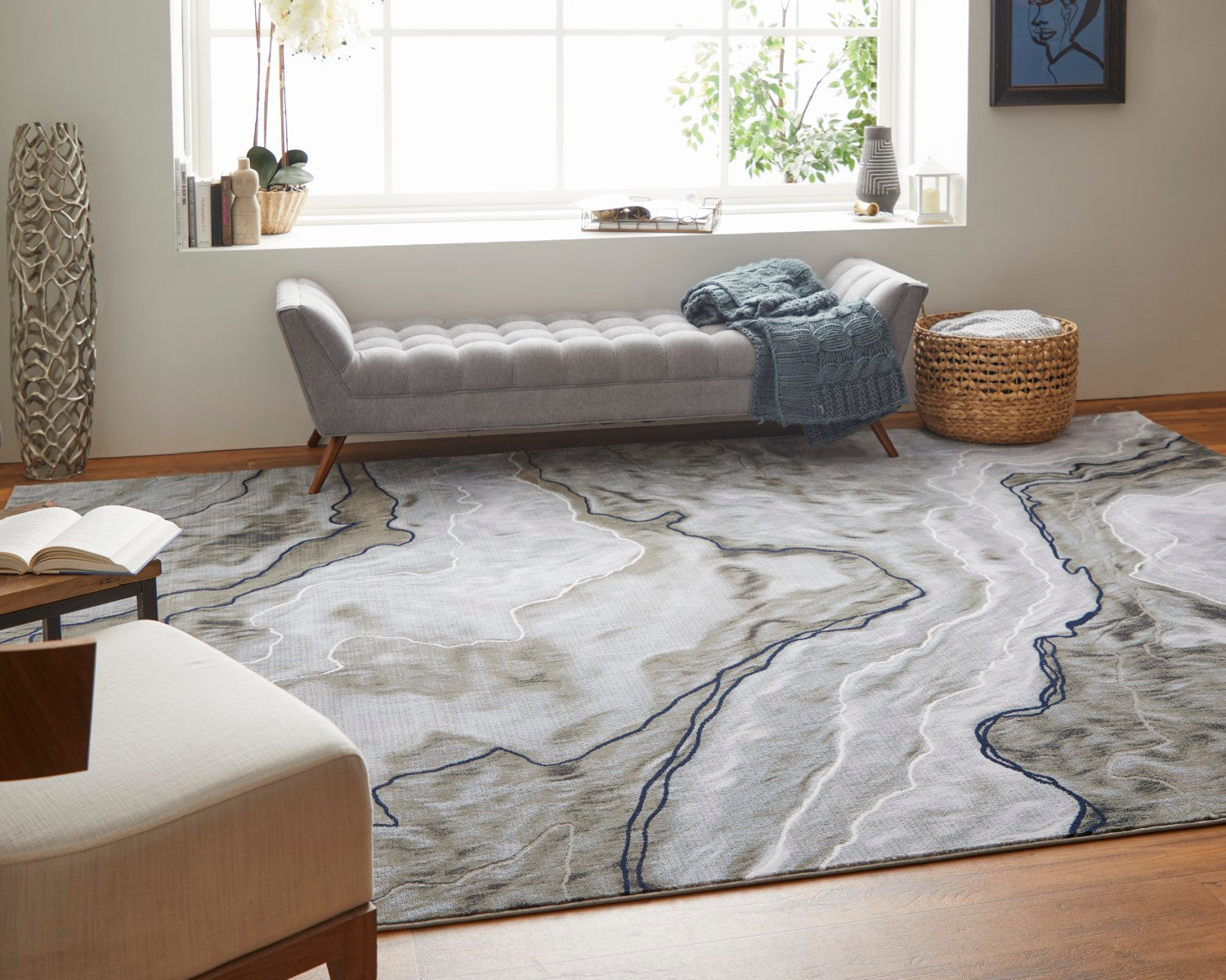 Javers Gray / Ivory Rug