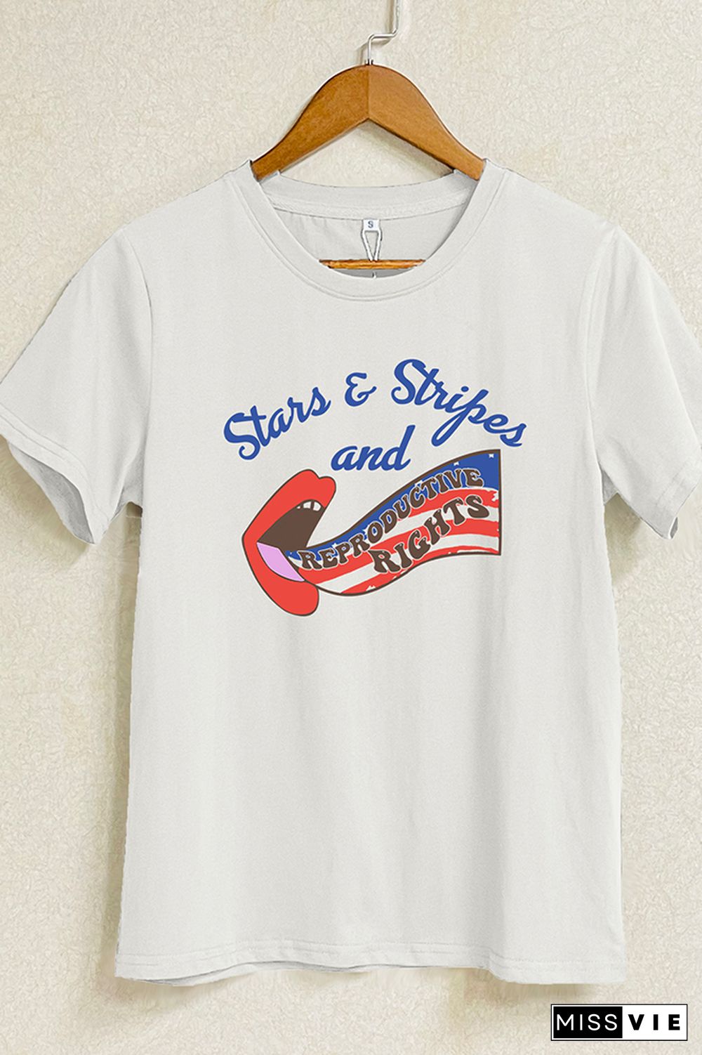 Stars Stripes And Reproductive Rights Graphic Tee Wholesale