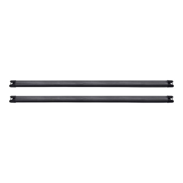 Yakima 55 Inch Lightweight Heavy Duty Aluminum Hd Crossbar With Rubber Infill And T Slot Technology Compatible With Streamline Towers set Of 2