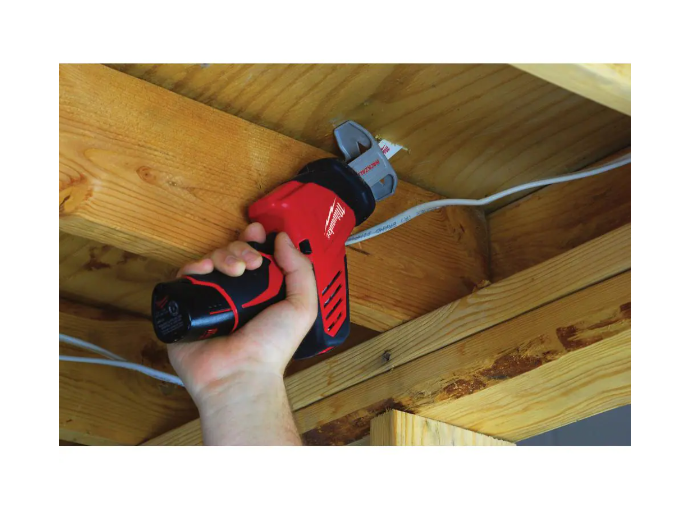 Milwaukee 2420-20 M12 12V Lithium-Ion HACKZALL Cordless Reciprocating Saw (Tool-Only)