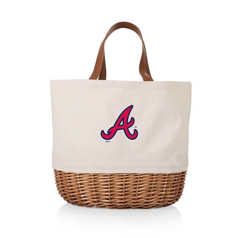 Picnic Time Atlanta Braves Promenade Picnic Basket Set