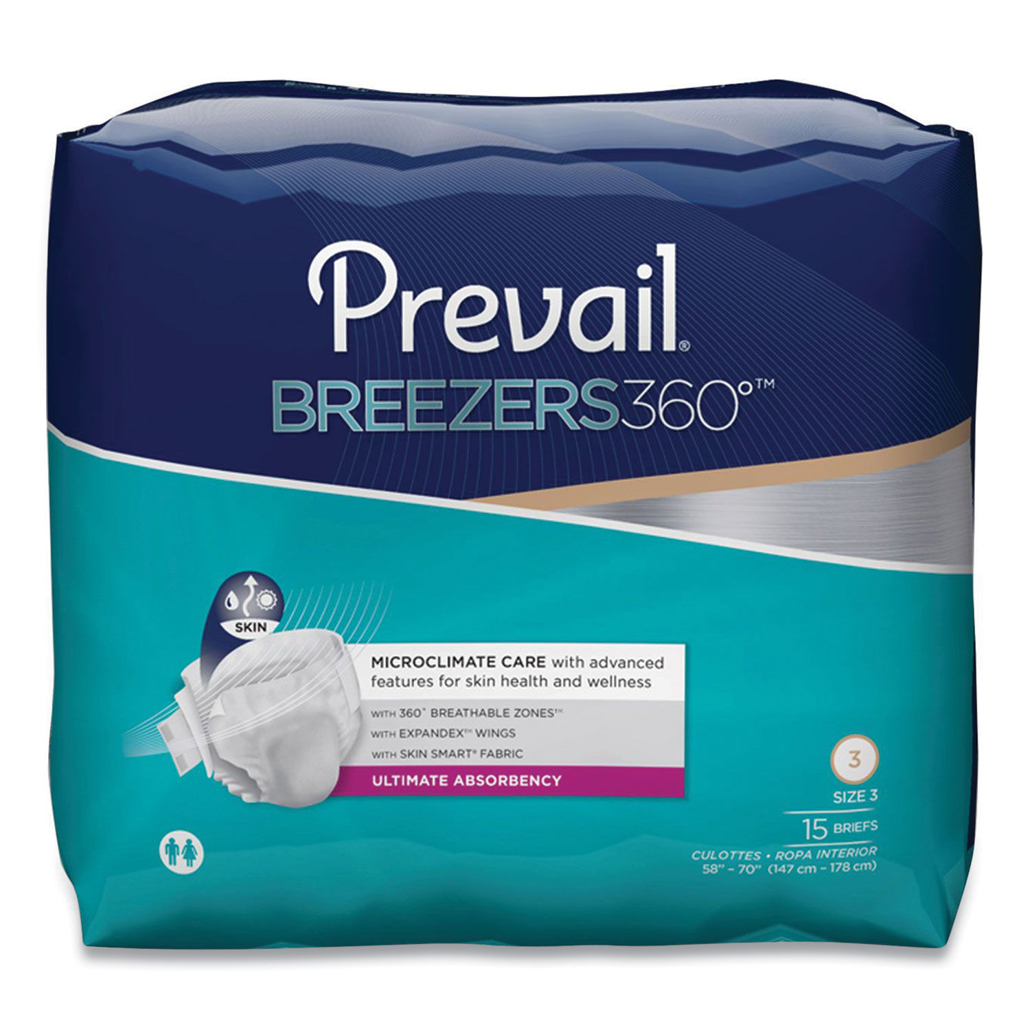 Breezers360 Degree Briefs by Prevailandreg; PVLPVBNG014