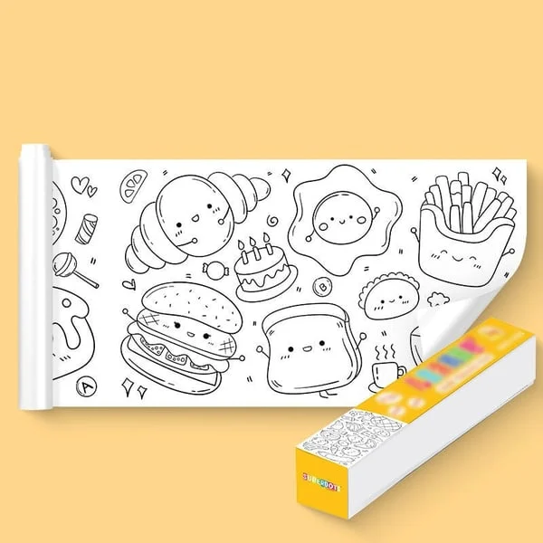 (🔥  Promotion 48% OFF)🔥🔥 Children's Drawing Roll - BUY 3 GET 10%OFF & FREE SHIPPING NOW!