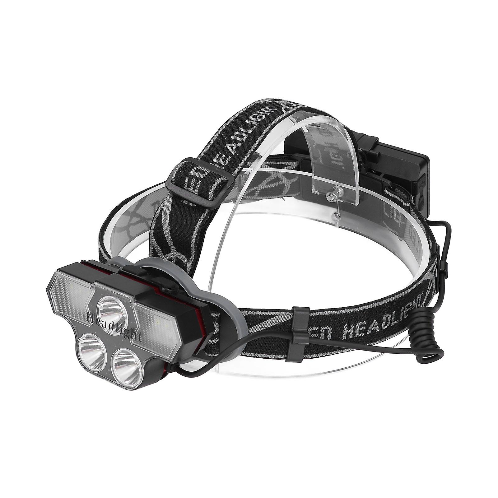 High Brightness Led Headlight T6 Outdoor Head Flashlight Usb Charging Multifunctional Headlight