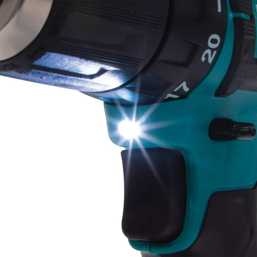 Makita 12V max CXT Lithium-Ion Cordless 3/8 in. Driver Drill Kit, 2.0 Ah FD09R1